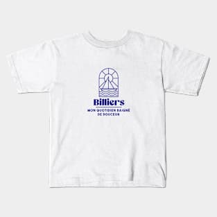 Billiers my daily life - Brittany Morbihan 56 Sea Holidays Beach Kids T-Shirt